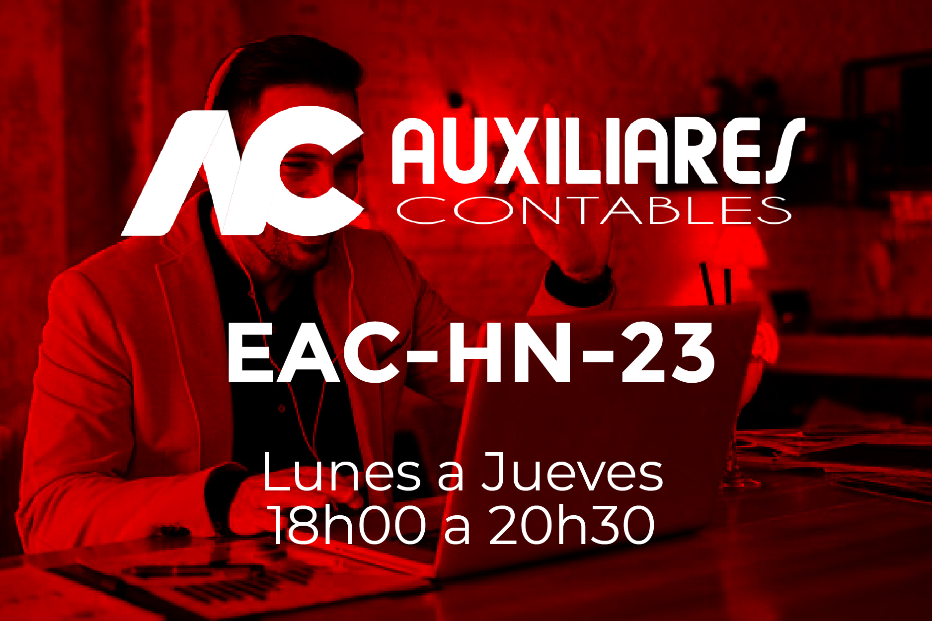 23 - AUXILIARES CONTABLES - LUNES A JUEVES - 18:00 A 20:30