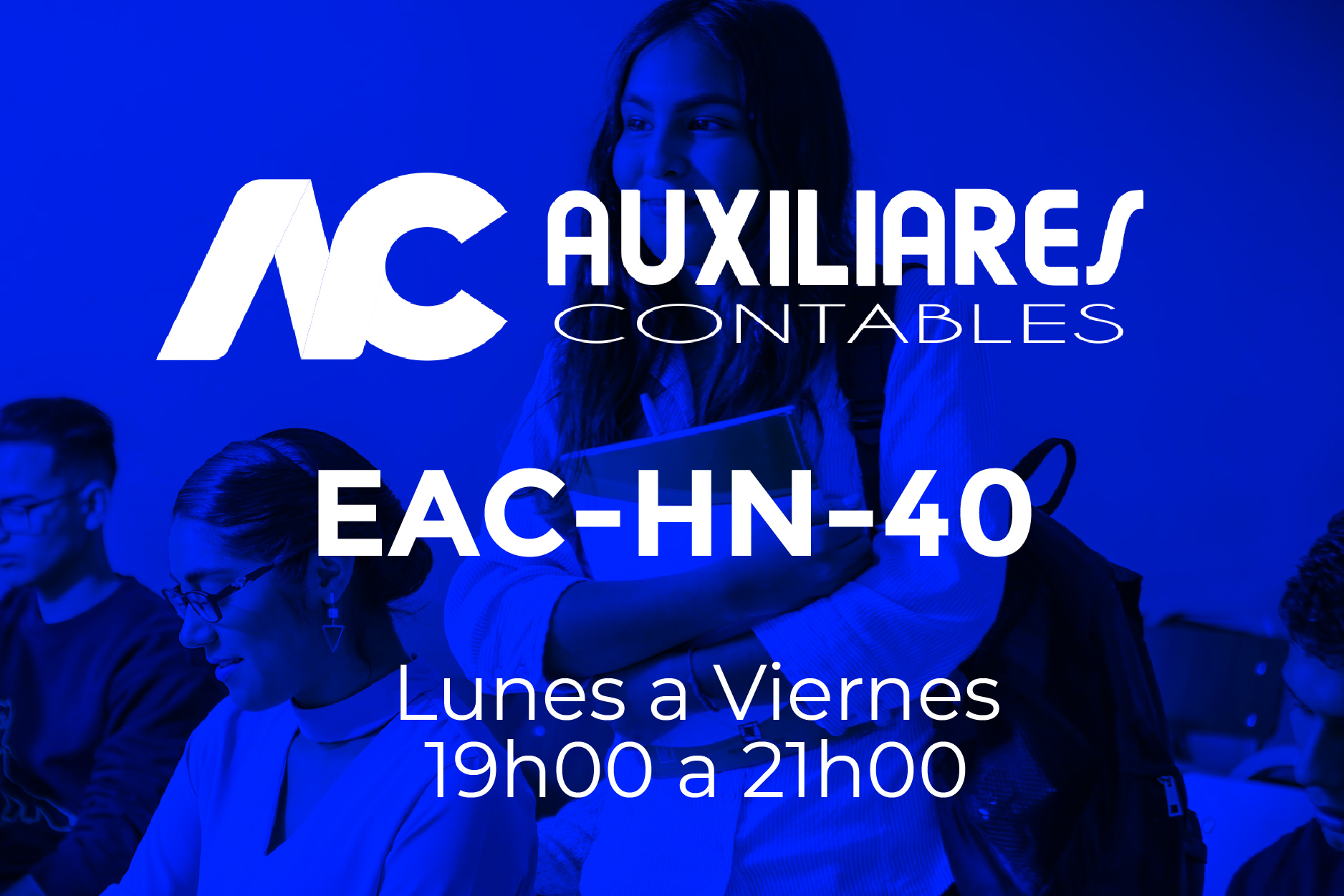 40 - AUXILIARES CONTABLES - LUNES A VIERNES - 19:00 A 21:00