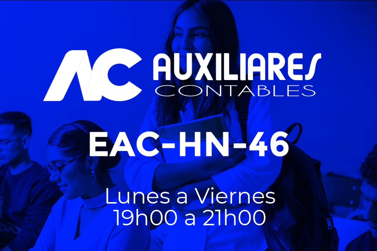 46 - AUXILIARES CONTABLES - LUNES A VIERNES - 19:00 A 21:00