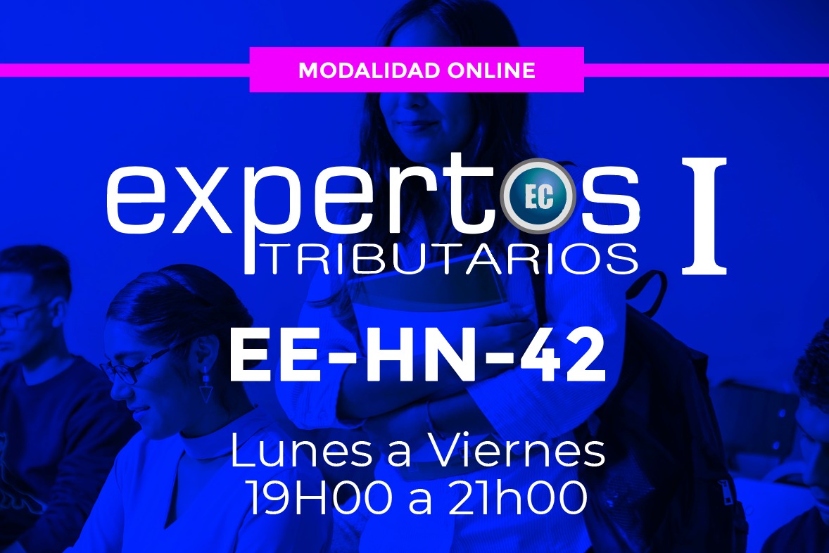 42 - EXPERTOS TRIBUTARIOS - LUNES A VIERNES - 19:00 A 21:00