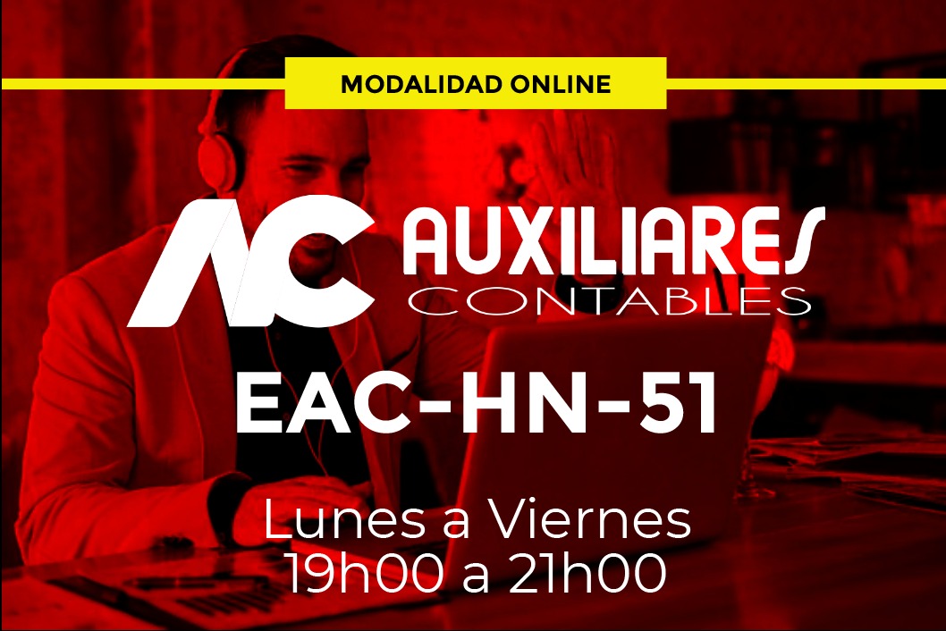 51 - AUXILIARES CONTABLES - LUNES A VIERNES - 19:00 A 21:00