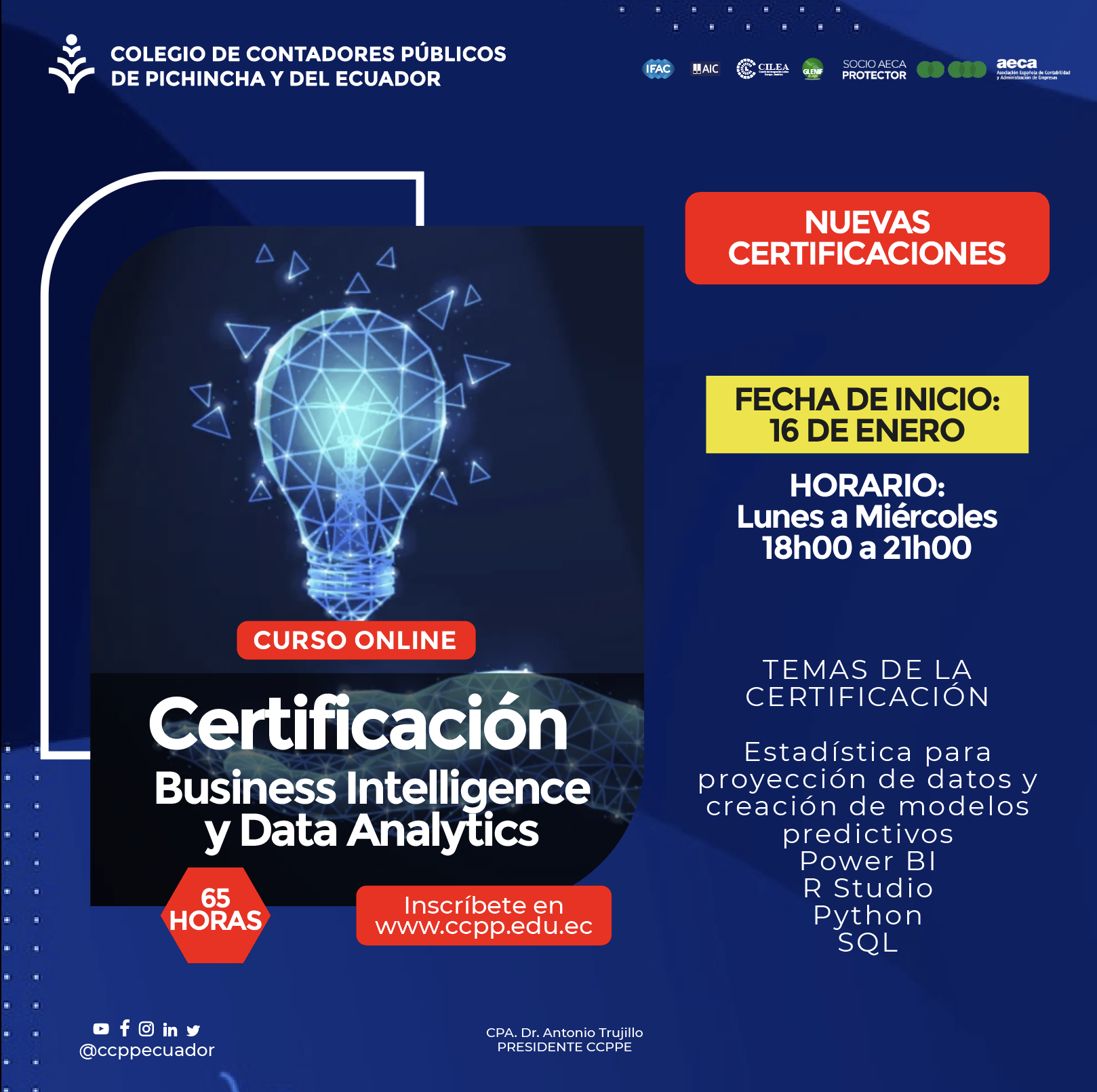CERTIFICACIÓN BUSINESS INTELLIGENCE Y DATA ANALYTICS - 23 FEBRERO 2023
