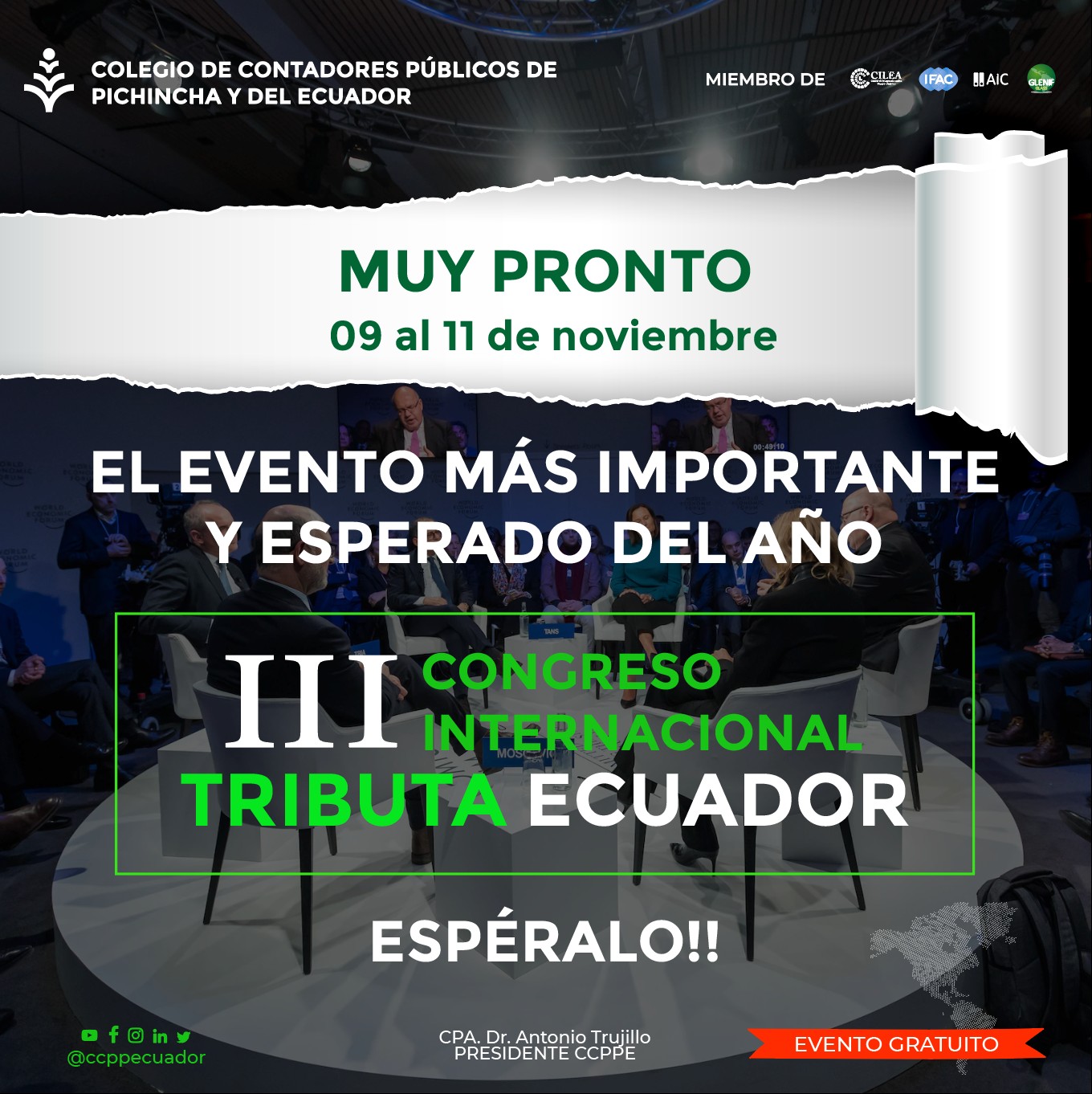 TRIBUTA ECUADOR - 09 AL 11 NOVIEMBRE 2022