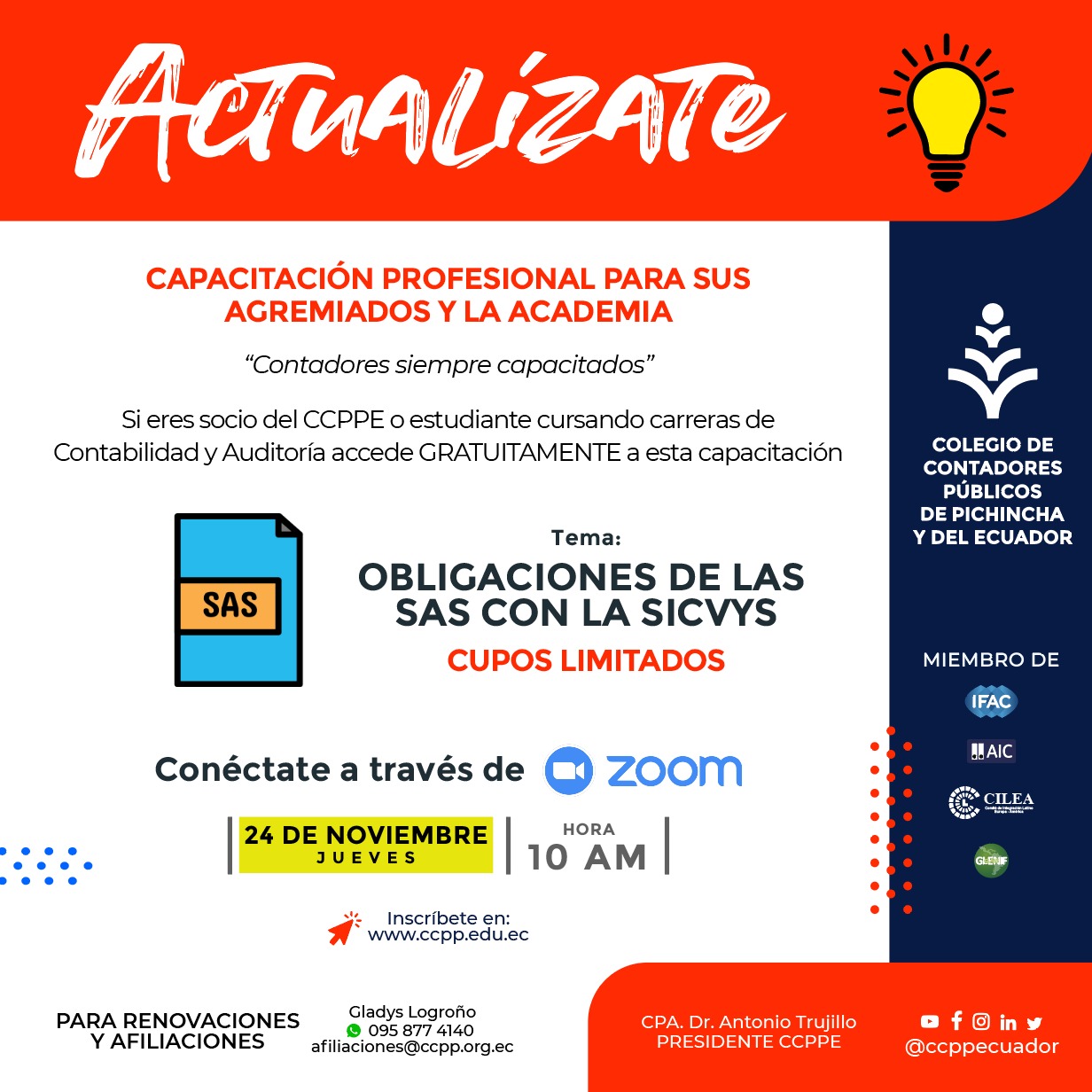 OBLIGACIONES DE LAS SAS - 24 NOVIEMBRE 2022