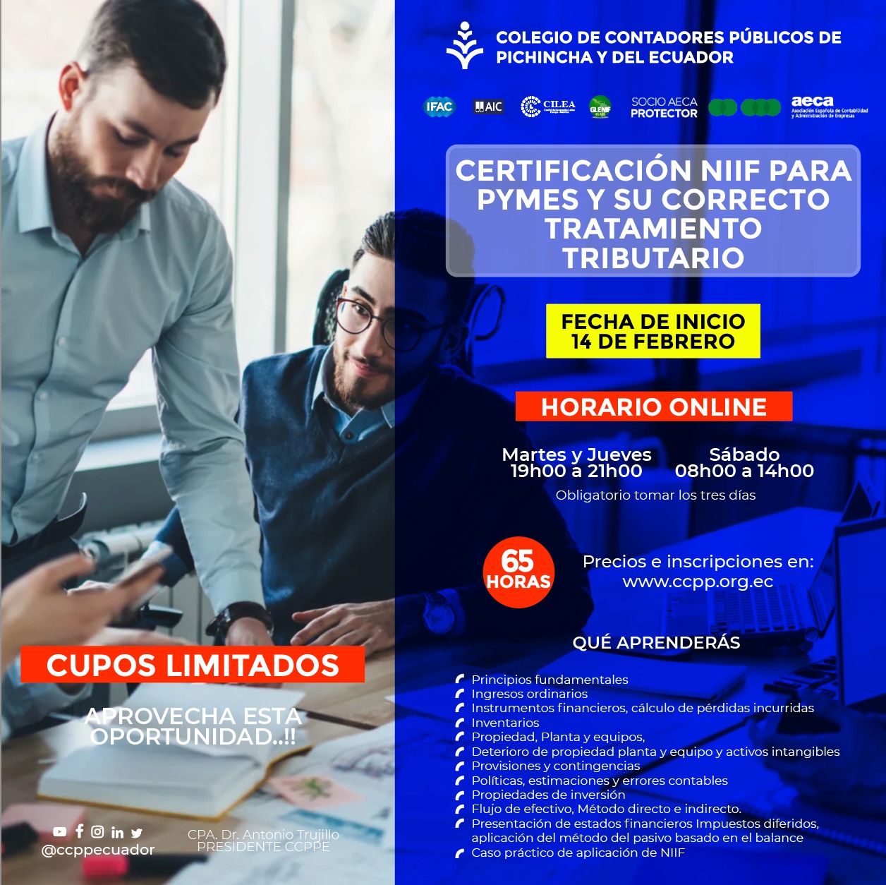 CERTIFICACIÓN NIIF PARA PYMES - 14 FEBRERO 2023