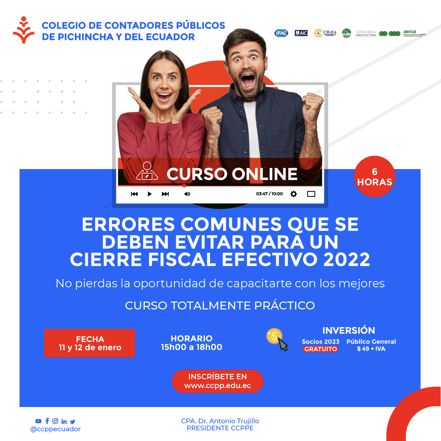 ERRORES COMUNES QUE SE DEBEN EVITAR PARA UN CIERRE EFECTIVO 2022 - 11 y 12 ENERO 2023