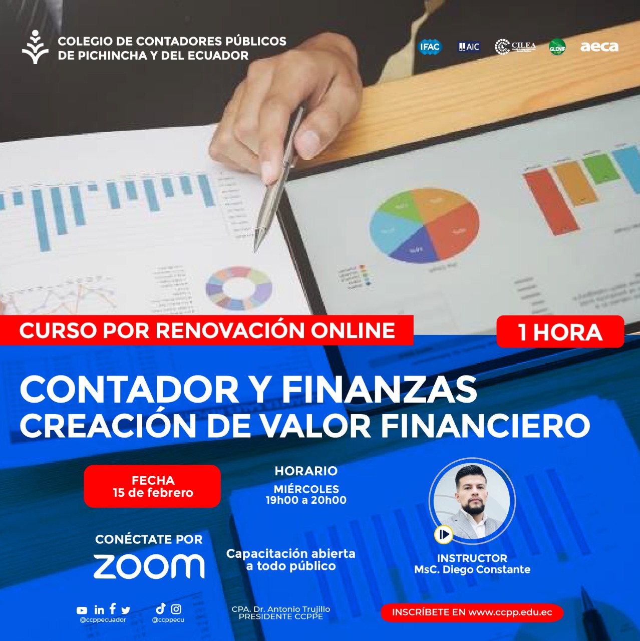 CONTADOR Y FINANZAS: CREACIÓN DEL VALOR FINANCIERO - 15 FEBRERO 2023