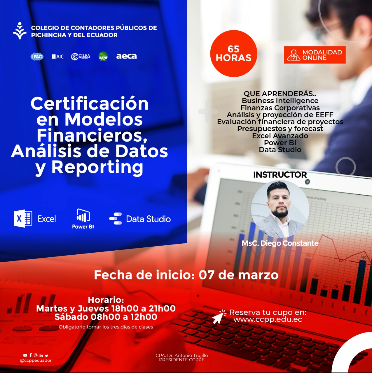 CERTIFICACIÓN MODELOS FINANCIEROS, ANÁLISIS DE DATOS Y REPORTING - 07 MARZO 2023