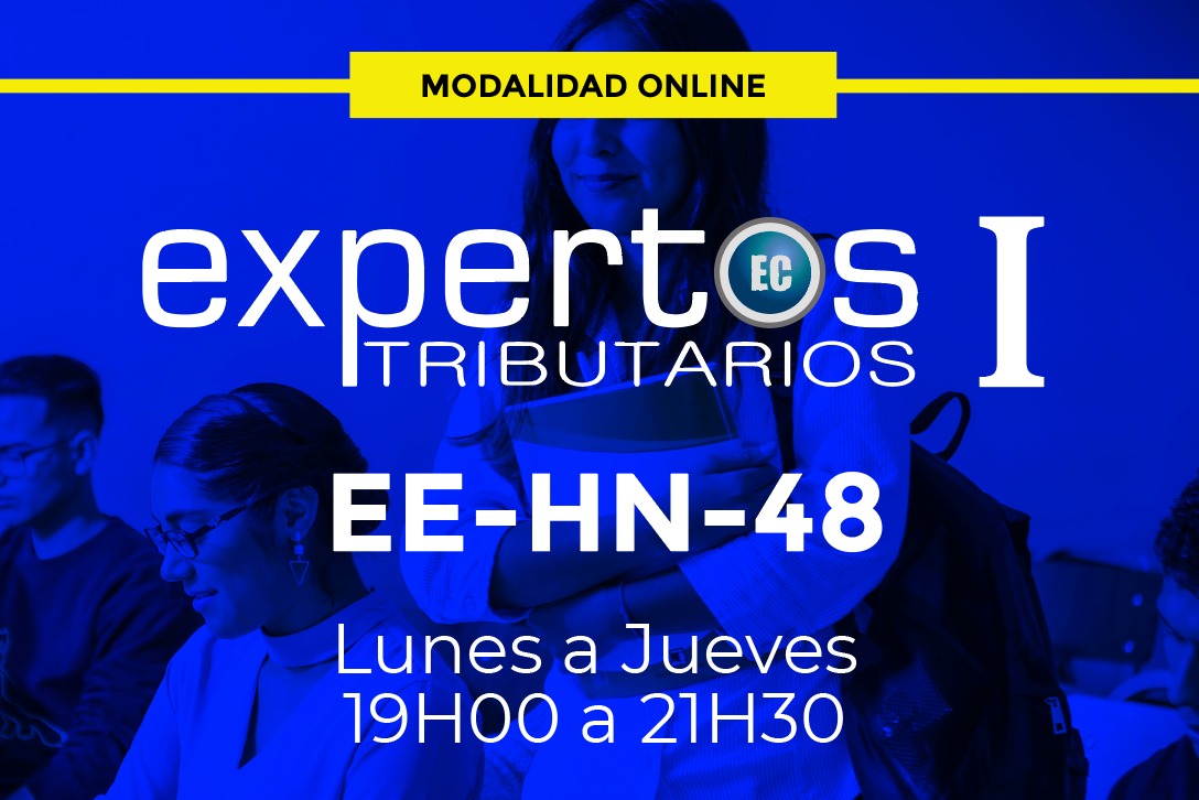 48 - EXPERTOS TRIBUTARIOS - LUNES A JUEVES - 19:00 A 21:30