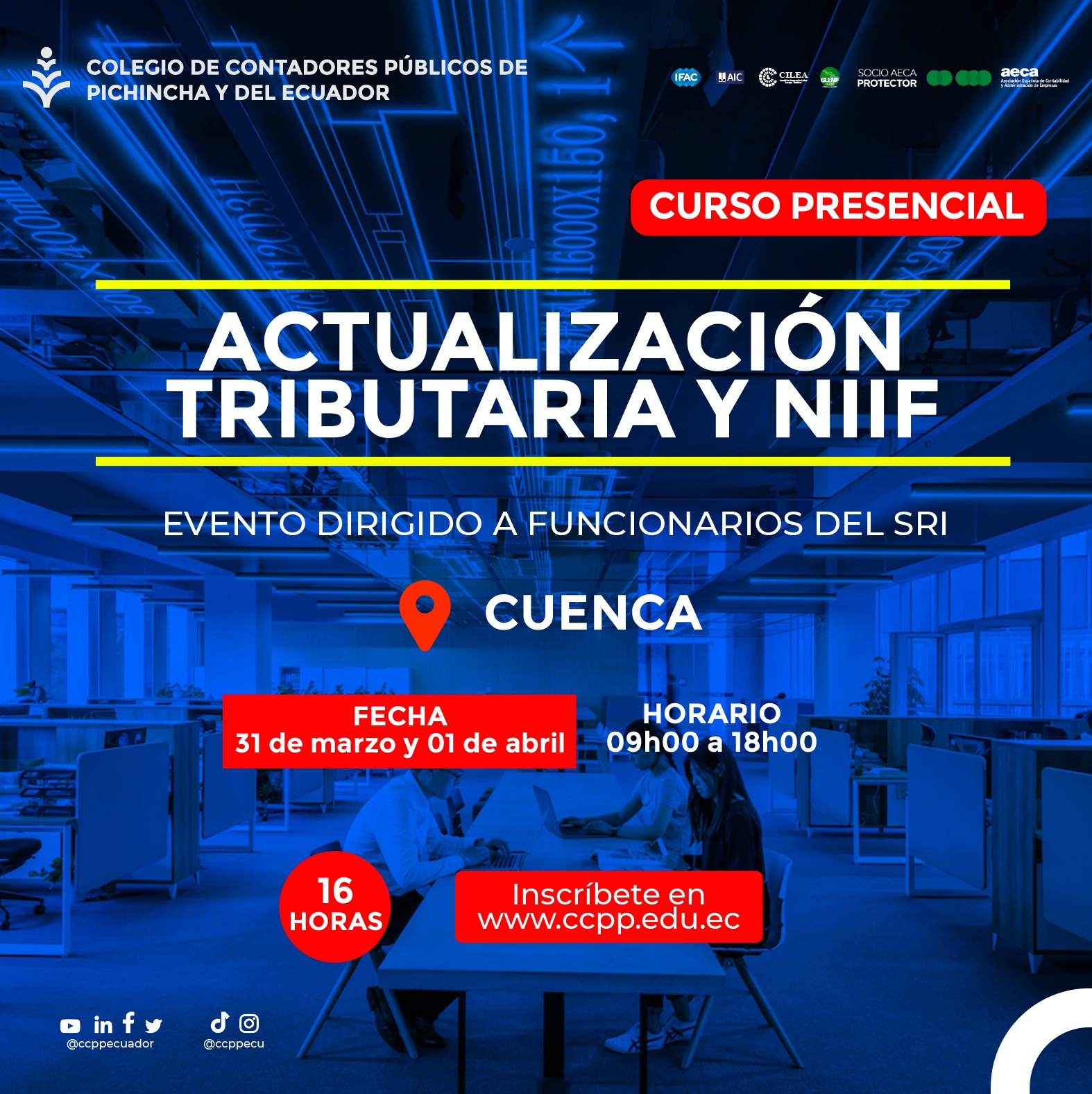 ACTUALIZACIÓN TRIBUTARIA Y NIIF - 31 MARZO y 01 ABRIL 2023
