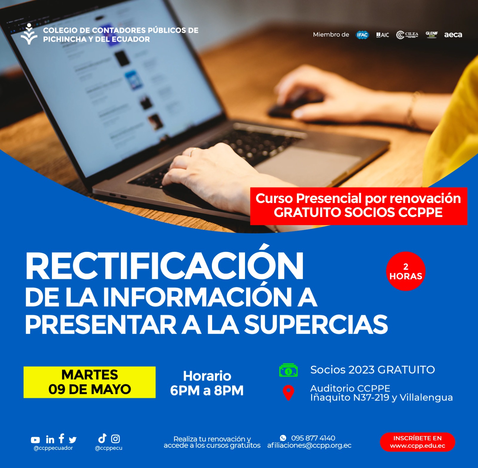 RECTIFICACIÓN DE LA INFORMACIÓN PRESENTADA A LA SUPERCIAS - 09 MAYO 2023