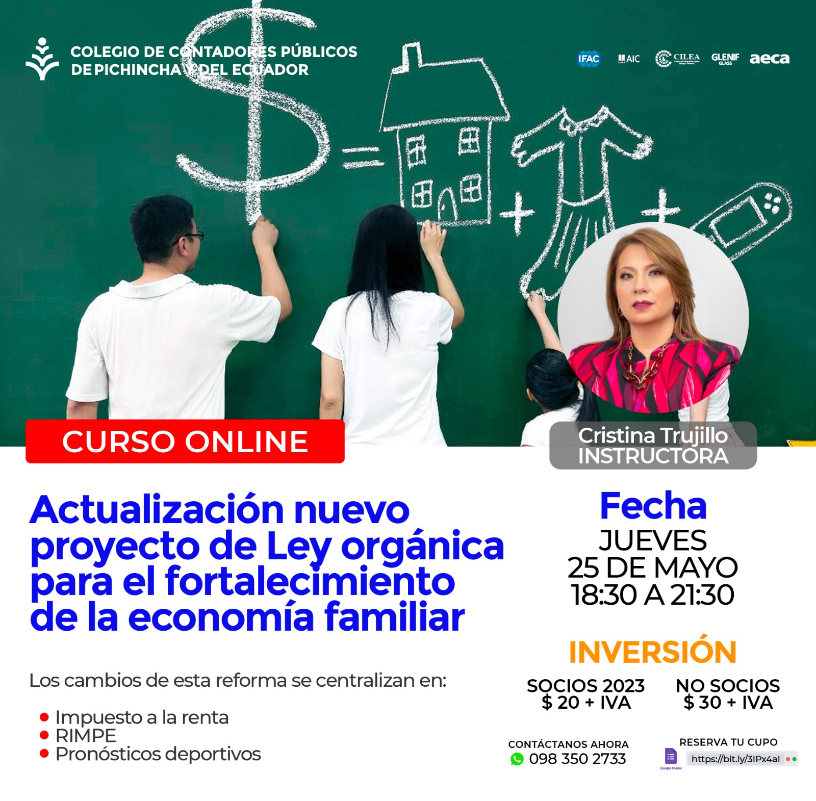 ACTUALIZACIÓN NUEVO PROYECTO DE LEY ORGÁNICA PARA EL FORTALECIMIENTO DE LA ECONOMÍA FAMILIAR - 25 MAYO 2023