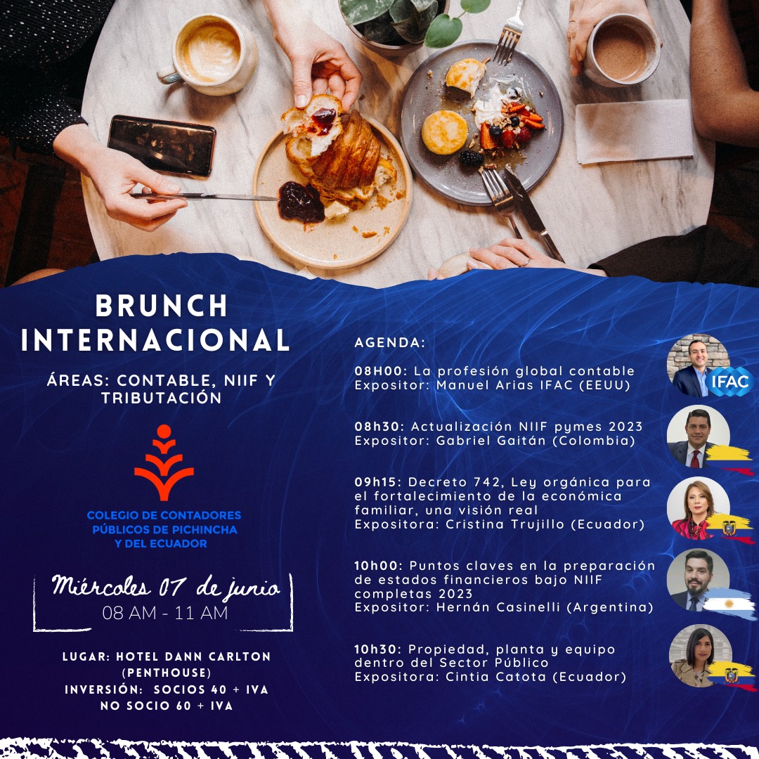 BRUNCH INTERNACIONAL CONTABLE - 07 JUNIO 2023